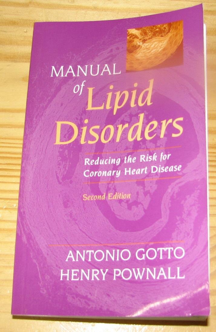 Manual of Lipid Disorders: Reducing the Risk for Coronary Heart Disease - Retail Maharaj