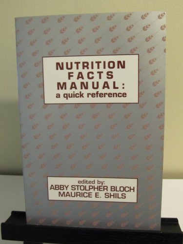 Nutrition Facts Manual: A Quick Reference - Retail Maharaj