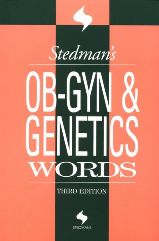 Stedman's Ob-gyn Words - Retail Maharaj