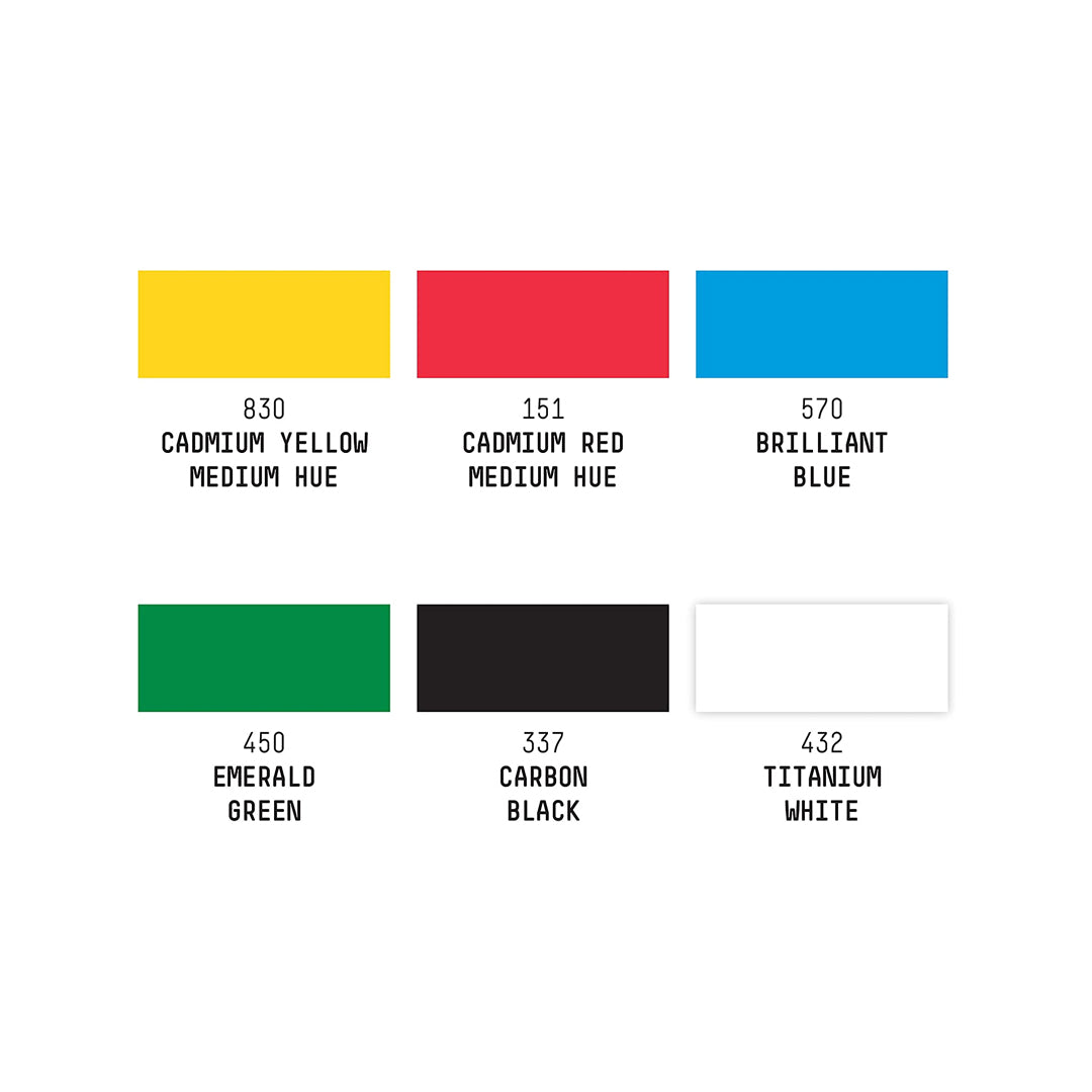 Liquitex Professional Acrylic Marker Sets Artist Grade Acrylic Paint Markers for Fine Art Craft Highlights Vibrant Monochrome Iridescent Colors