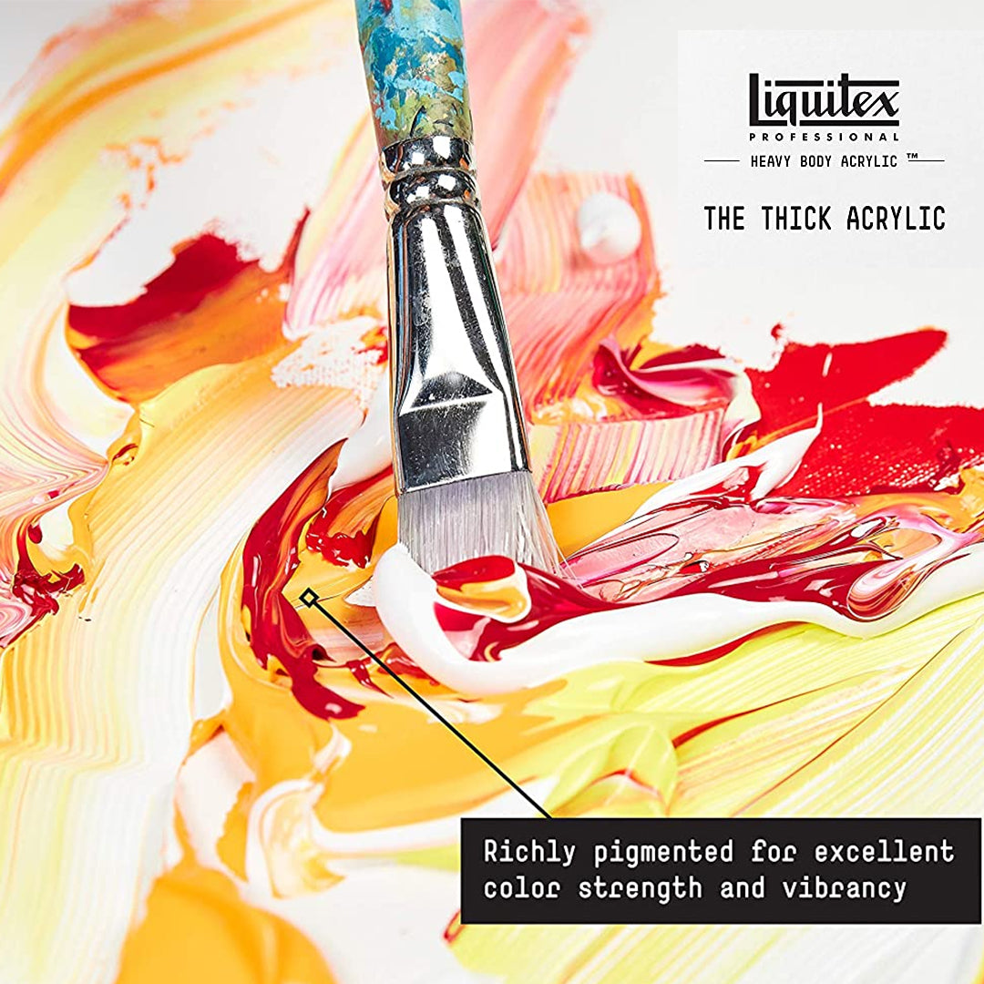 Liquitex Professional Heavy Body Acrylic Classic Set of 12 Artist Paints for Canvas and Mixed Media