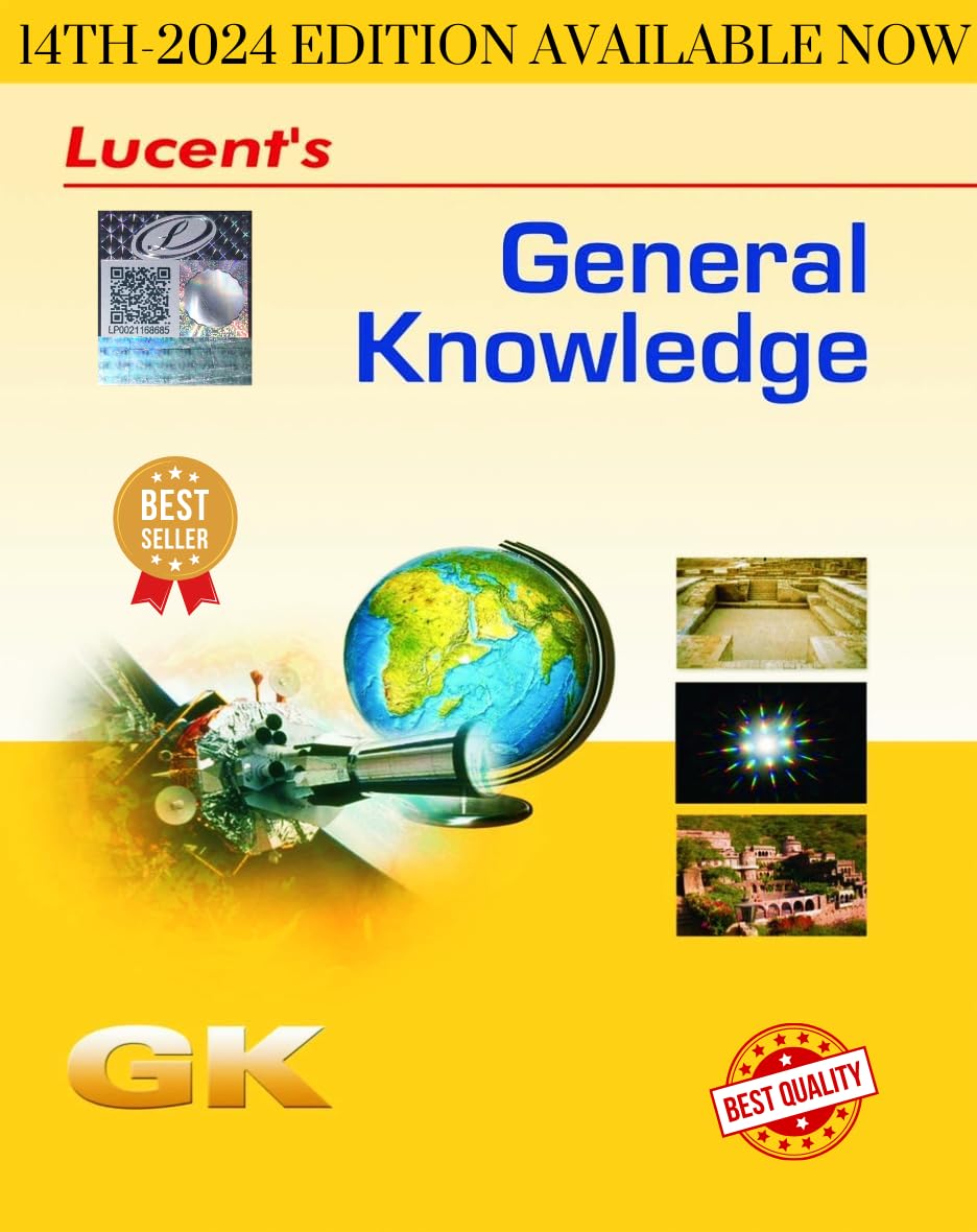 Lucent's General Knowledge 2024 in English | 14th - 2024 Edition | Updated Pages 494 & MRP 295 | | Useful For All Govt. & Others Exams 2024-2025 - Retail Maharaj