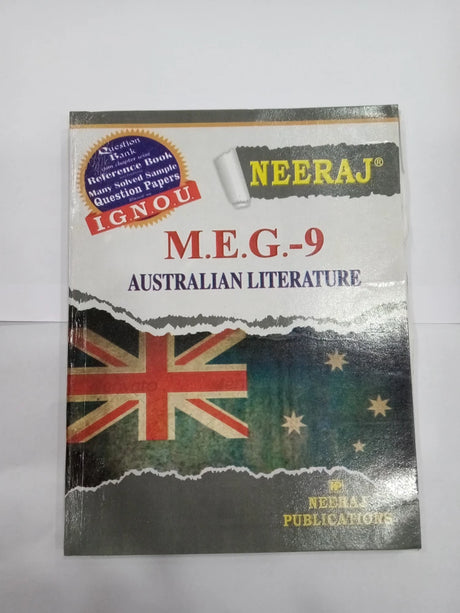 M.E.G-9 I.G.N.O.U AUSTRALIAN LITERATURE - Retail Maharaj