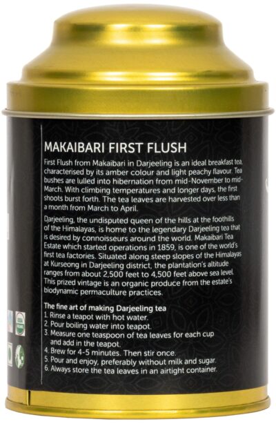 200g 1st Flush Darjeeling Tea from Makaibari Tea Garden - Retail Maharaj