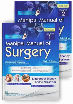 Manipal Manual of Surgery - Retail Maharaj