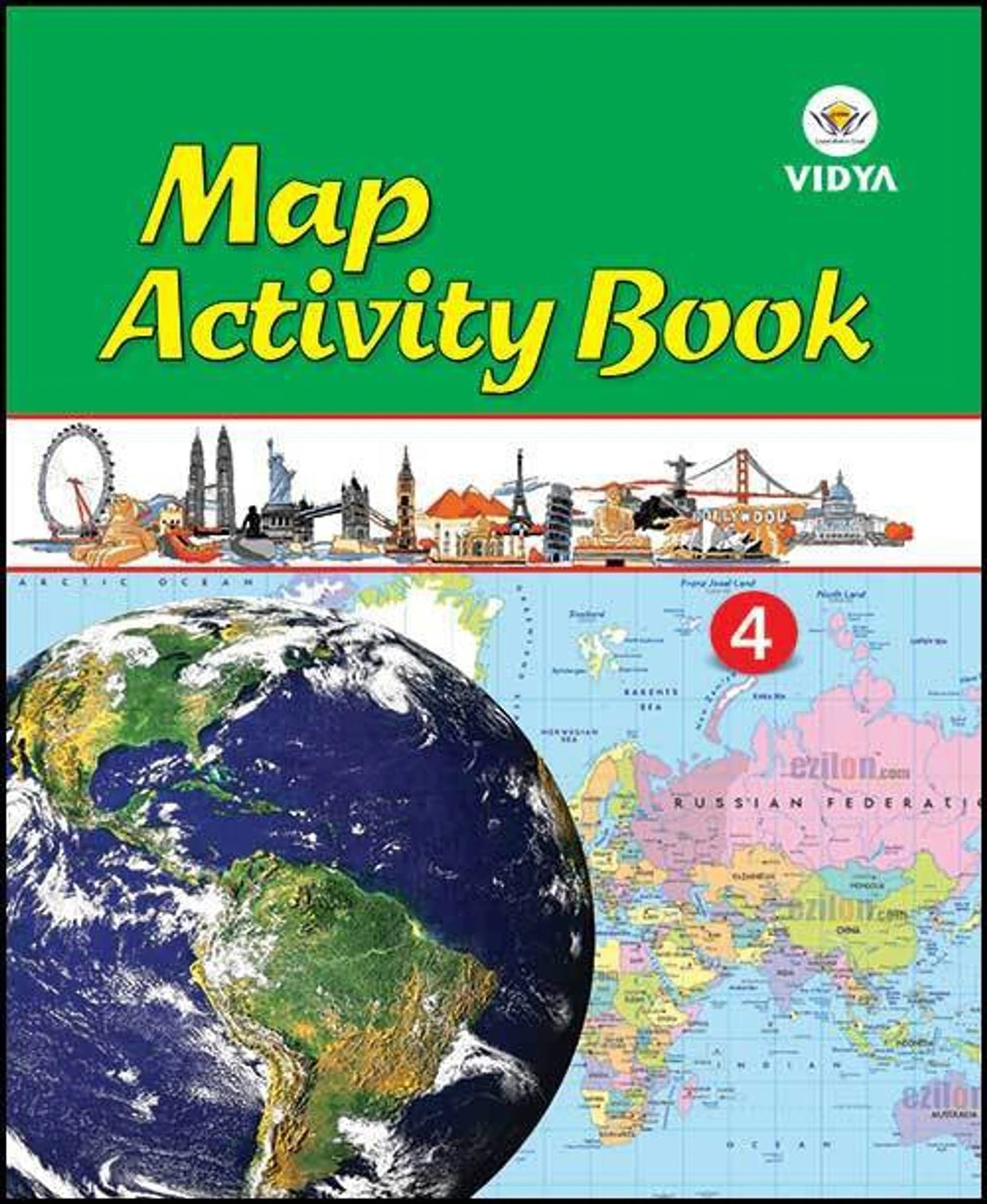 Map Activity Book Class 4 - Retail Maharaj