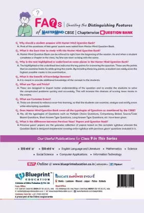 Master Mind Mathematics CBSE Class 9 Question Bank. 1300+ Questions based on Latest Pattern for 2023 Examination. - Retail Maharaj