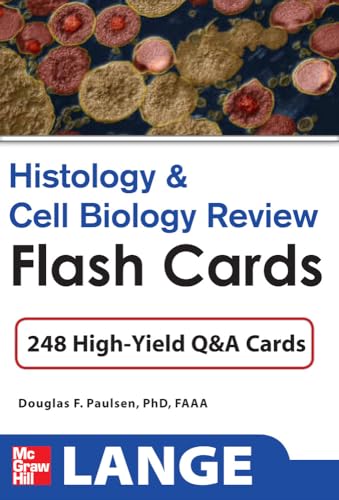 Histology and Cell Biology Review Flash Cards (LANGE FlashCards) - Retail Maharaj