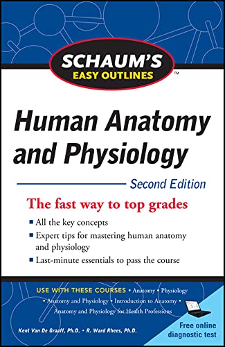 Schaum's Easy Outline of Human Anatomy and Physiology, Second Edition - Retail Maharaj