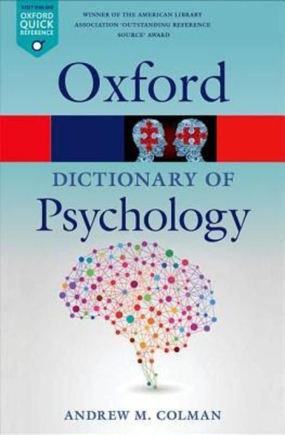 Oxford Dictionary Of Psychology - Retail Maharaj