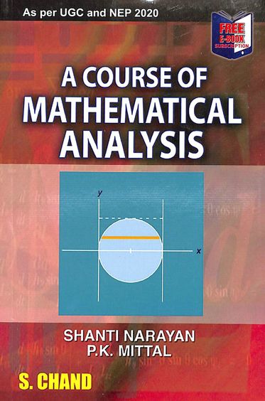 Course Of Mathematical Analysis - Retail Maharaj