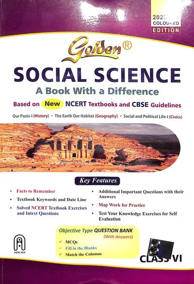 Golden Social Science Class 6 : Cbse - Retail Maharaj