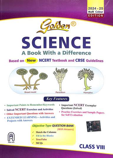 Golden Science Class 8 : Cbse - Retail Maharaj