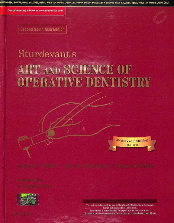 Sturdevants Art & Science Of Operative Dentistry - Retail Maharaj