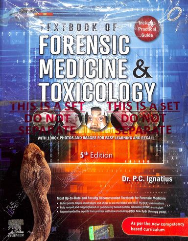 Textbook Of Forensic Medicine & Toxicology With Forensic Medicine & Toxicology Practical Guide - Retail Maharaj