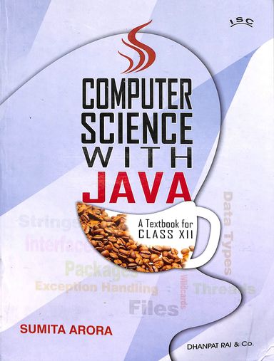 Computer Science With Java Textbook For Class 12 Isc - Retail Maharaj