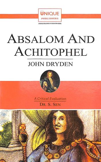 Absalom And Achitophel : A Critical Evaluation Unique Literary Series - Retail Maharaj