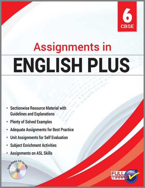 Assignment in English Plus Class 6 CBSE - Retail Maharaj