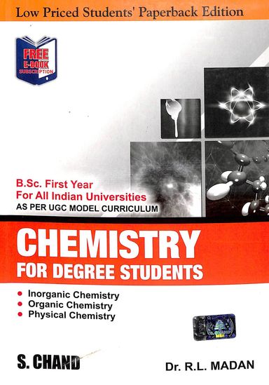 Chemistry For Degree Students For Bsc 1st Year - Retail Maharaj