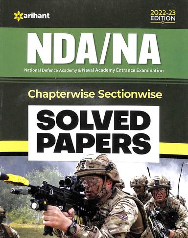 Nda Na Chapterwise Sectionwise Solved Papers 2022-23 Edition - Retail Maharaj