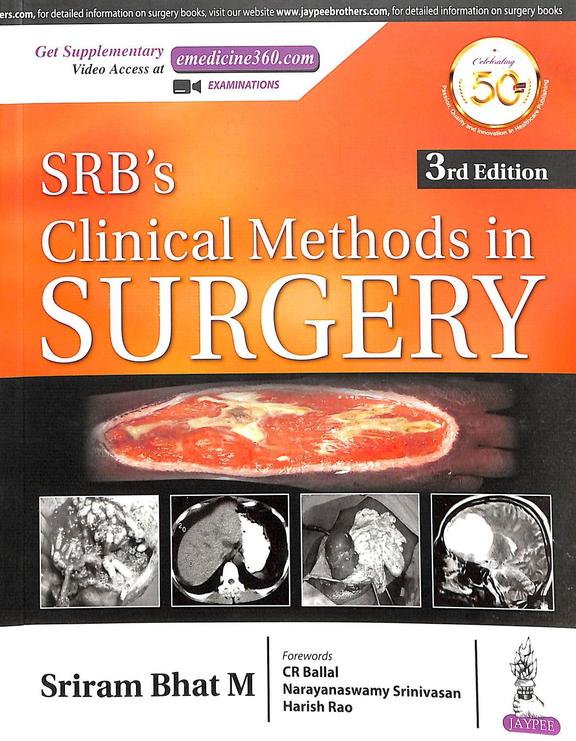 Srbs Clinical Methods In Surgery - Retail Maharaj