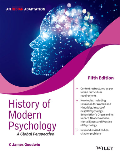 History of Modern Psychology, 5th Edition, An Indian Adaptation: A Global Perspective - Retail Maharaj