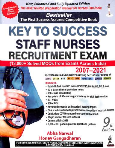 Key To Success Staff Nurses Recruitment Exam - Retail Maharaj