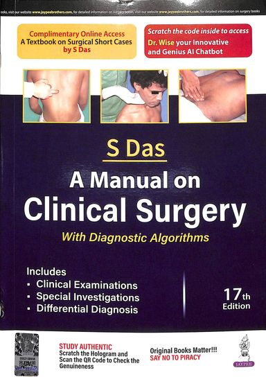 Manual On Clinical Surgery With Diagnostic Algorithms - Retail Maharaj