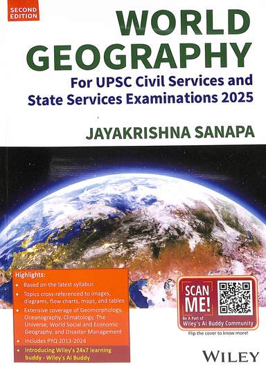 World Geography For Upsc Civil Services & State Services Examinations 2025 - Retail Maharaj