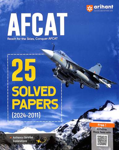 Afcat 25 Solved Papers 2024-2011 - Retail Maharaj