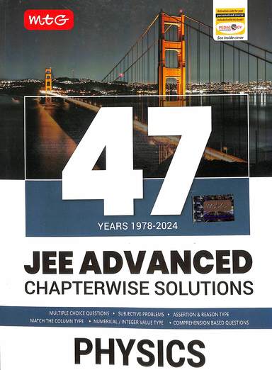 47 Years 1978-2024 Jee Advanced Chapterwise Solutions Physics - Retail Maharaj