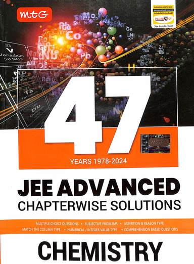 47 Years 1978-2024 Jee Advanced Chaperwise Solutions Chemistry - Retail Maharaj