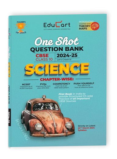 Educart One Shot Question Bank Science Class 10 : Cbse - Retail Maharaj