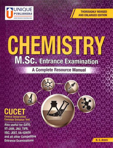 Chemistry Msc Entrance Examination : A Complete Resource Manual - Retail Maharaj