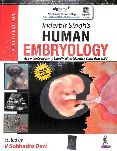 Inderbir Singh Human Embryology - Retail Maharaj