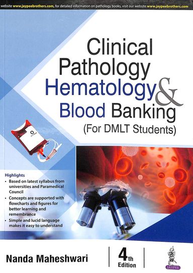 Clinical Pathology Haematology & Blood Banking For Dmlt Students - Retail Maharaj