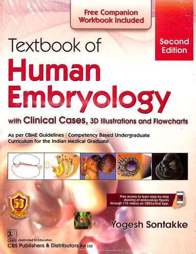 Text Book Of Human Embryology With Clinical Cases - Retail Maharaj