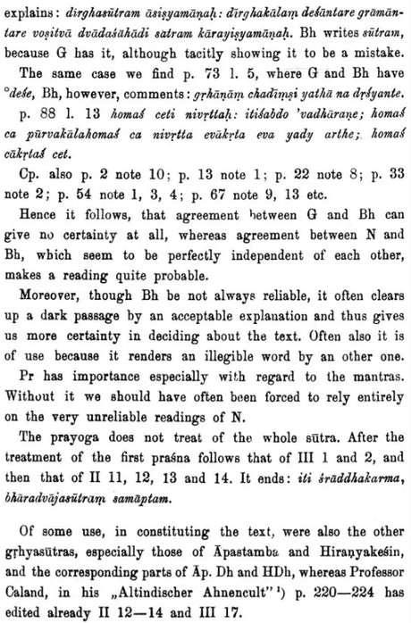 Bharadvaja-Grahyasutra - Retail Maharaj