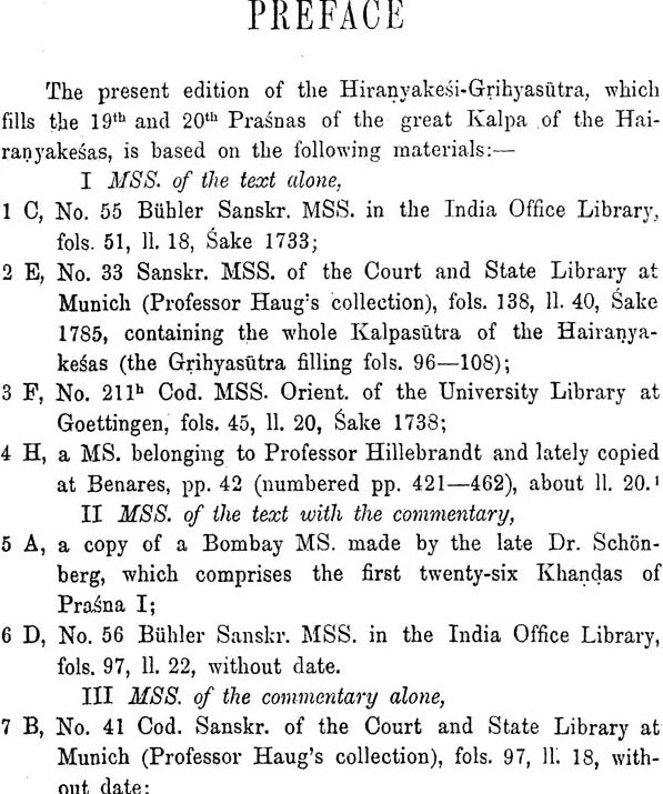 Grihya Sutra of Hiranyakesin - Retail Maharaj