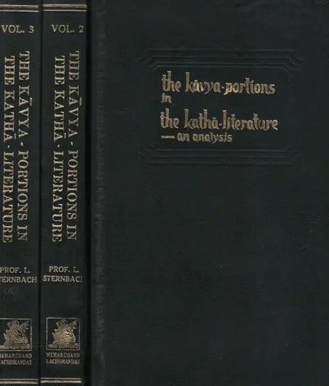 The Kavya-Portions in The Katha-Literature-An Analysis (An Old and Rare Book Set of Volume-3) - Retail Maharaj
