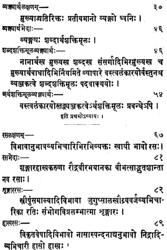 The Kavyanusasana of Hemacandra (with His Own Gloss) - Retail Maharaj