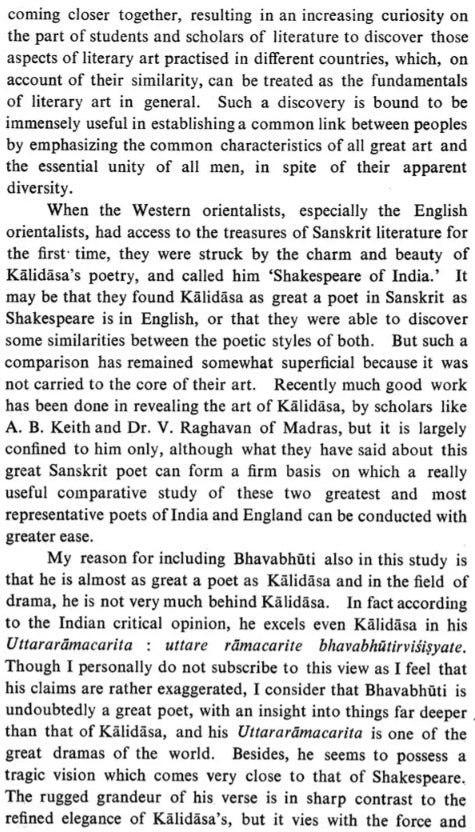 The Tragicomedies of Shakespeare, Kalidasa and Bhavabhuti (An old and Rare Book) - Retail Maharaj