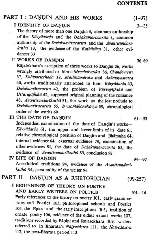 A Critical Study of Dandin and His Works (An Old and Rare Book) - Retail Maharaj