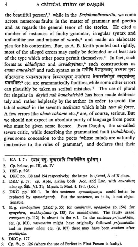 A Critical Study of Dandin and His Works (An Old and Rare Book) - Retail Maharaj