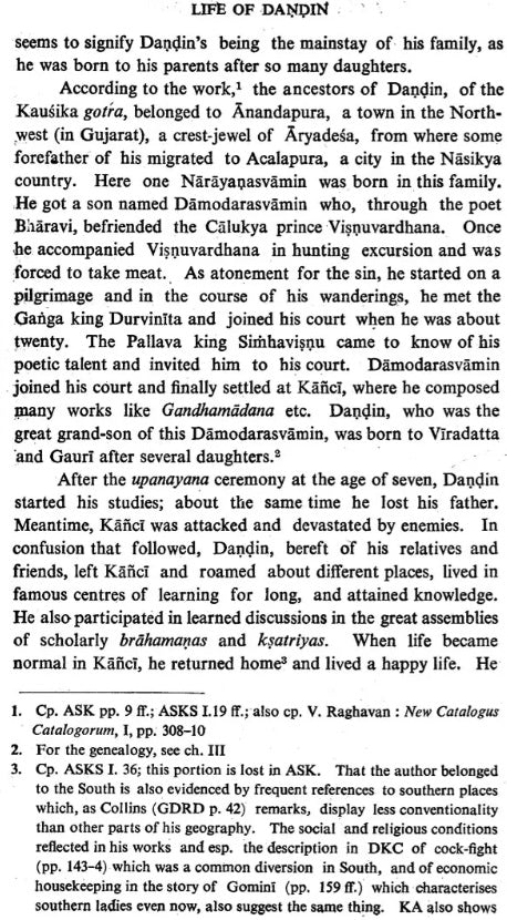 A Critical Study of Dandin and His Works (An Old and Rare Book) - Retail Maharaj