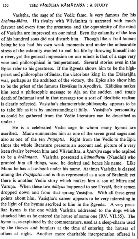 The Vasistha Ramayana : A Study (An Old and Rare Book) - Retail Maharaj