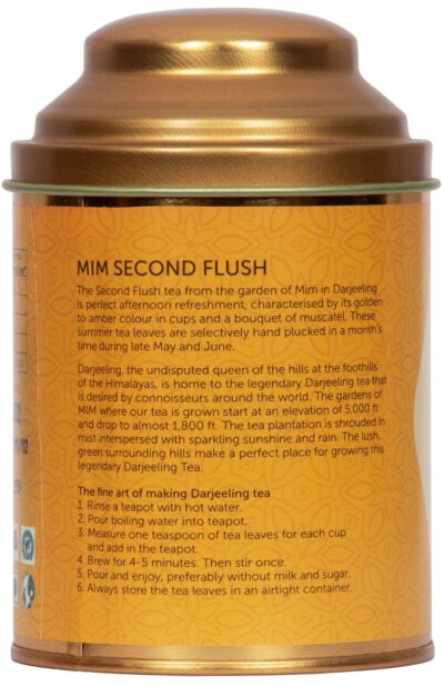200g 2nd Flush Darjeeling Tea from MIM Tea Garden (Pack of 2) - Retail Maharaj
