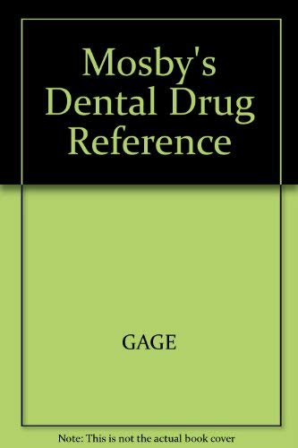 Mosby's Dental Drug Reference - Retail Maharaj