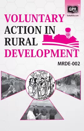 MRDE-002 Voluntry Action in Rural Development (Ignou help book MRDE-002 in English Medium) - Retail Maharaj