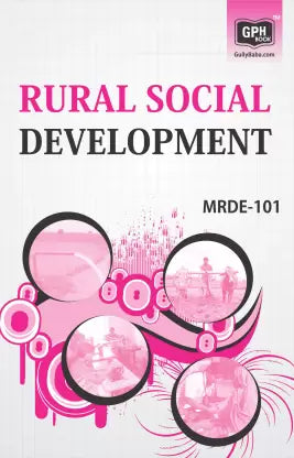 MRDE-101 Rural Social Development (IGNOU Help Books for MRDE 1 in English Medium) - Retail Maharaj